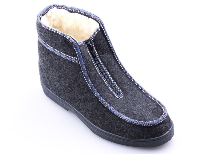 Gray slippers for women Skarpol DTATRZANKAGY, size 37-41