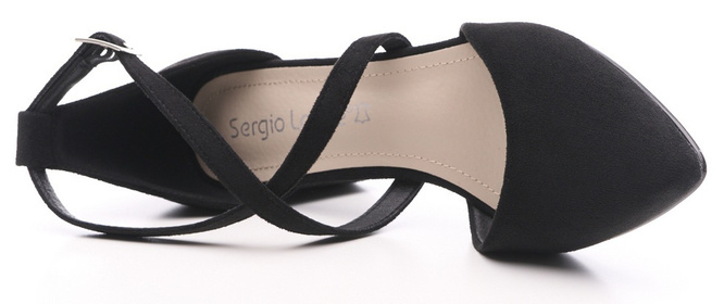 Women's sandals Sergio Leone DSK830CZMI black size 36-40