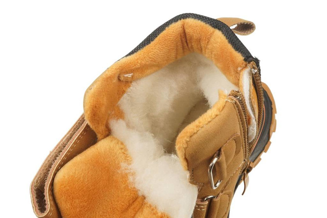 Children's winter shoes LinShi BA2259-22 black, gray and camel, size 25-30