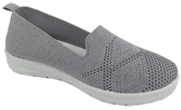 Tenisówki damskie Skotnicki DT-3-0591GY szare rozm.36-41