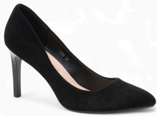 Women's high heels Sergio Leone D1339CZPU black size 36-40