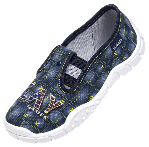 Children's sneakers Viggami BRAND PRINT black size 26-33