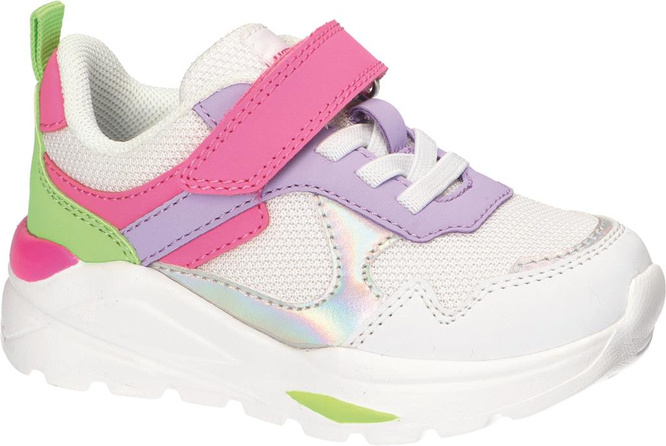 American Club AES-73 children's sports shoes pink and white, size 22-26