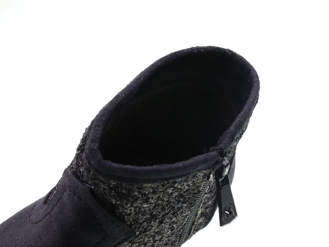 Children's transitional shoes Kylie Konfort CK1647304NE black size 29-35