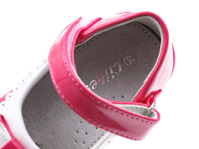 Półbuty dziecięce Clibee AD-606PE różowe rozm.20-25