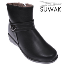 Buty zimowe damskie Skotnicki DB-3-104-BBL czarne rozm.38-42