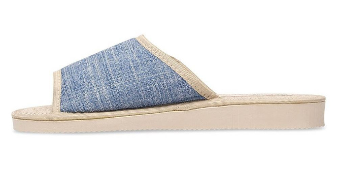 Meteor DV096 EWA women's slippers brown, pink and blue size 36-41