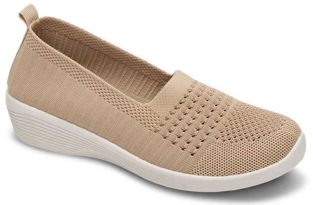 Tenisówki damskie Skotnicki DT-3-0555BE beżowe rozm.36-41