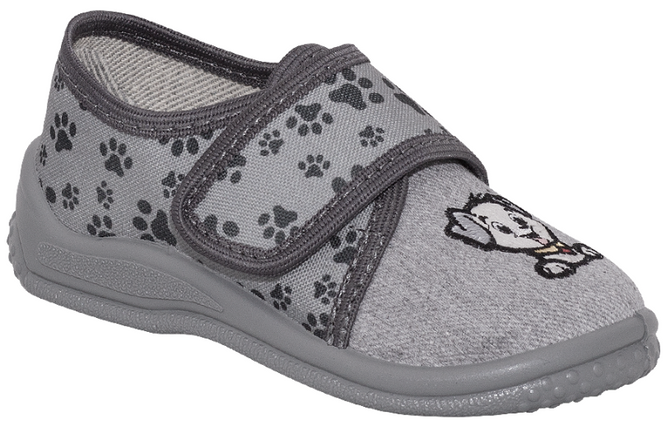 Gray ZetPol CZESIO children's sneakers, size 20-27