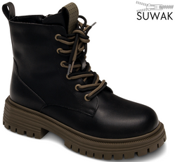 Buty zimowe damskie Skotnicki DB-3-1335BL czrne rozm.36-41