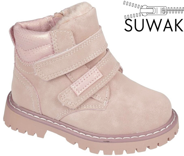 Children's winter shoes Apawwa ATD313PI pink size 20-25