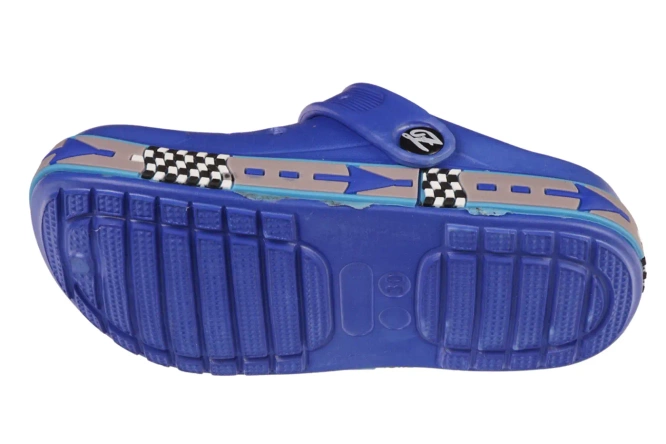 Klapki basenowe dziecięce Sport CH451-2 granatowe i niebieskie rozm.30-35