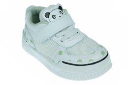 Children's sports shoes Apawwa ANC59GR white and green size 21-25