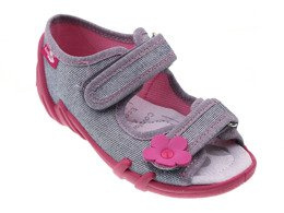 Children's sneakers for pairs Ren But RB112NP-0826L gray size 19-25