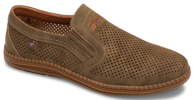 Półbuty męskie Skotnicki MP-4-7043KH zielone rozm.40-45