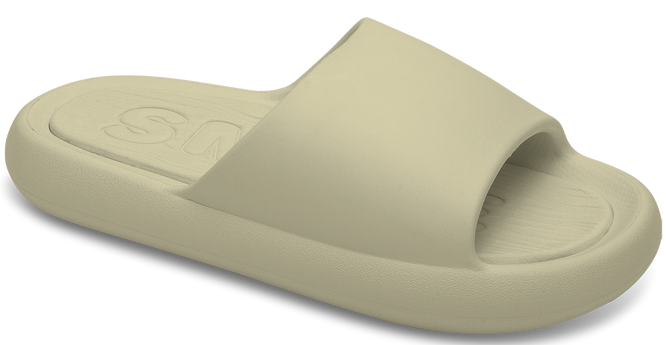 LaNo Women’s Pool Slides DKL-3-0235 – Mint and Beige, Sizes 36–41