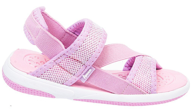 Children's sandals American Club BHL-22 pink and purple size 27-31