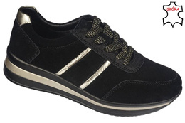 Youth sports shoes Goodin DGD-XF-49BL black size 36-41