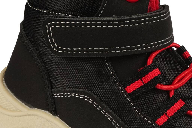 Buty zimowe dziecięce Apawwa AGD476BL czarne rozm.21-28