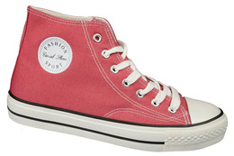 Tenisówki dziecięce Purlina DMY022-8PI różowe rozm.36-41