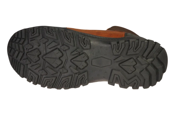 Buty zimowe męskie American Club MCY-129 czarne i brązowe rozm.41-45