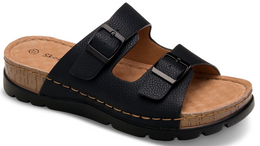 Skotnicki DKL-3-Y34BL women's flip-flops, black, sizes 36-41