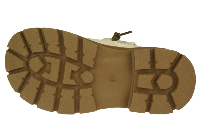 Children’s winter boots Apawwa AN5003PBE beige sizes 22–27