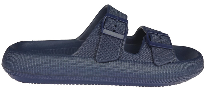 American Club MNH-157 men's pool flip-flops black and navy blue size 41-45