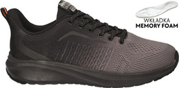 American Club MWT-196 men's sports shoes, gray and red, sizes 41-46