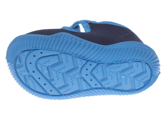 Children's sneakers Viggami BAMBIHAFT navy blue size 19-25