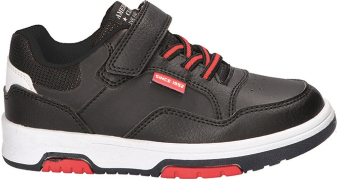 American Club CES-148 children's sports shoes black and navy blue size 32-36
