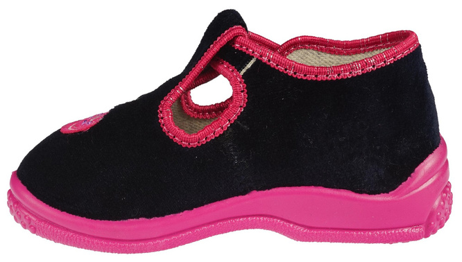 Children's sneakers ZetPol DOROTA black size 19-27