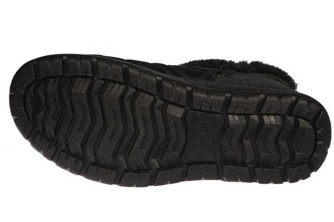Women's snow boots Skotnicki DB-3-0302BL black size 36-41