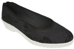 Women's sneakers Skarpol 137 CZARNY KWIAT black size 37-41