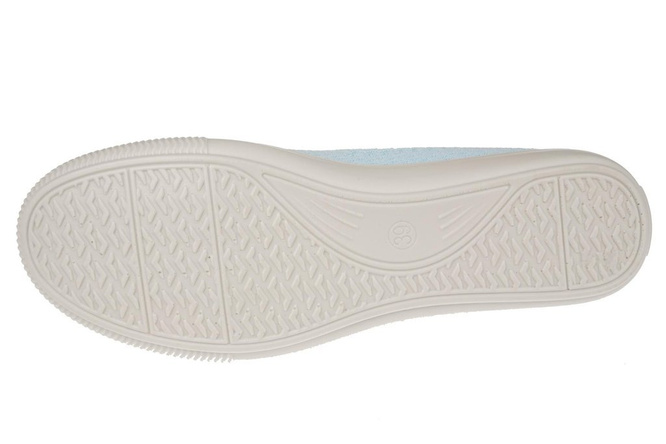 Tenisówki damskie New Meini DKD2182-FBU niebieskie rozm.36-41