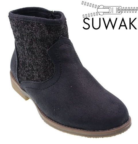 Obuwie przejściowe dziecięce Kylie Konfort CK1647304NE czarne rozm.29-35