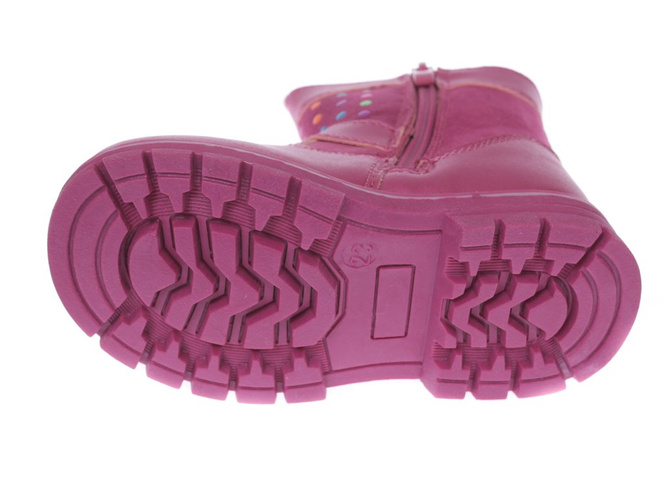 Buty zimowe dziecięce Clibee AH-128PE różowe rozm.22-27