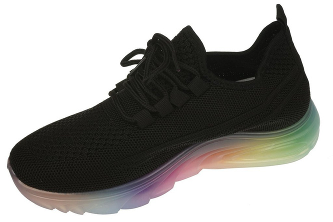 Buty sportowe damskie New Meini DM21-30ABL czarne rozm.36-41