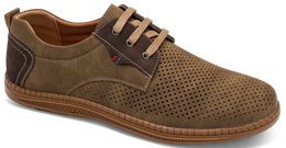 Półbuty męskie Skotnicki MP-4-7041KH zielone rozm.40-45