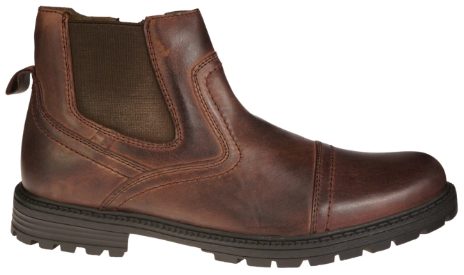 Sztyblety męskie American Club MCY-131 czarne i brązowe rozm.41-45