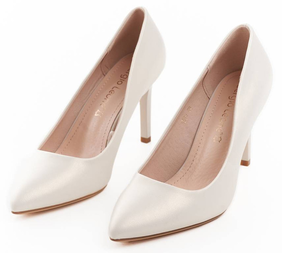 Women's high heels Sergio Leone D1339PE pearl size 36-40