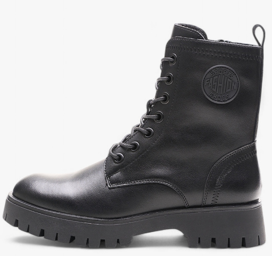 Trapery damskie Sergio Leone DTR710-SCZ czarne rozm.36-40