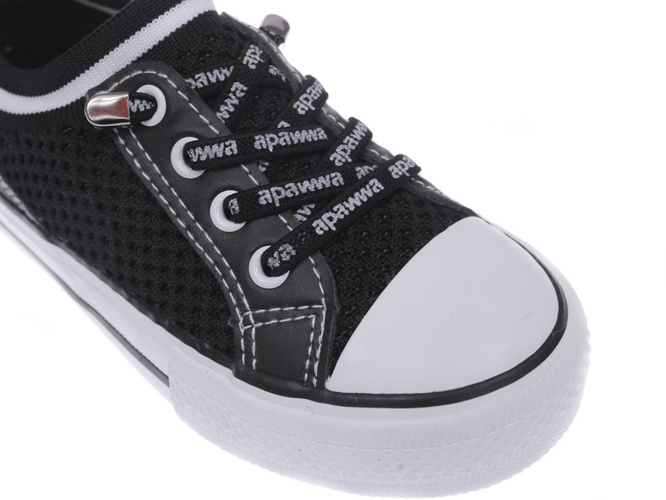 Children's trainers Apawwa BXC239BL black size.25-30