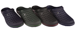 Sunlanse NH369M5 men's flip-flops black, navy blue and green size 48-50