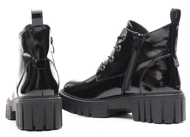 Trapery damskie Sergio Leone DTR766CZLA czarne rozm.36-41