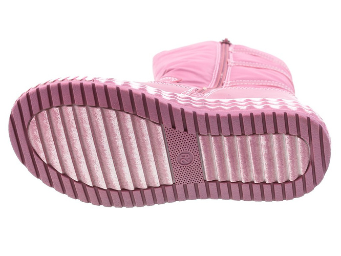 Children's snow boots Clibee BHB809-12DPI pink size 27-32