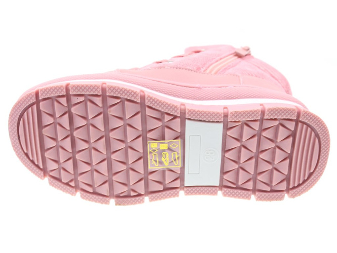 Children's winter shoes Clibee BK-906PI pink size 27-32