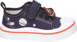 American Club ATEN-168 children's sneakers black and navy blue size 22-25