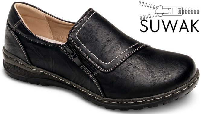 Półbuty damskie Skotnicki DP-3-0680BL czarne rozm.36-41