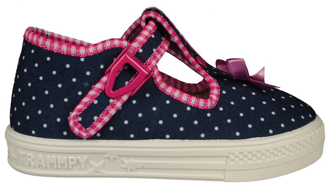 Children's sneakers ZetPol SARA KOKARDKA navy blue size 20-27